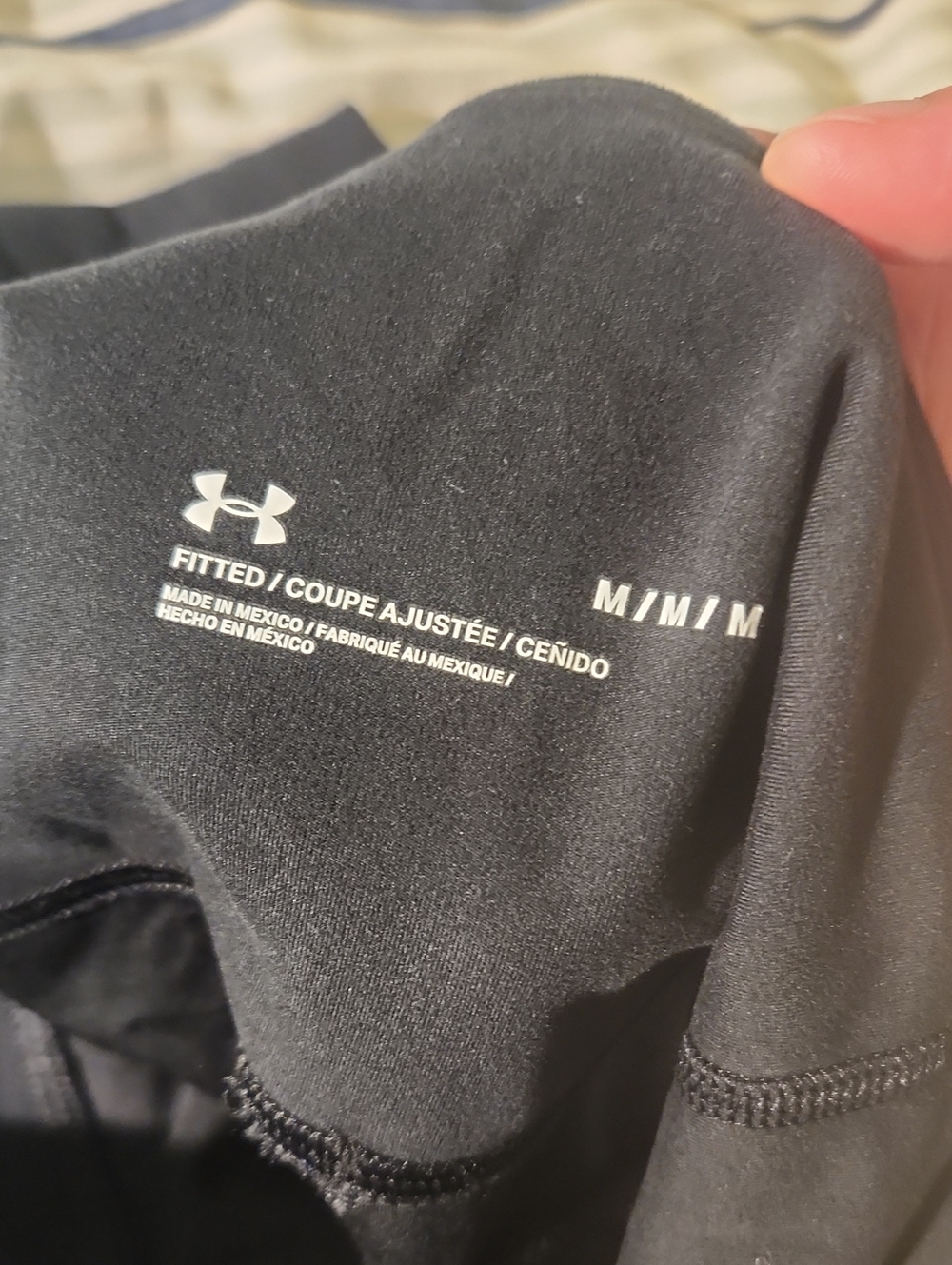 Under Armour Women's Motion Ultra High Rise Leggings Tights Pants Black Medium - Picture 5 of 13